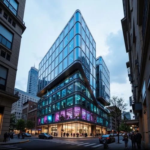 Courthouse High-tech Style Building Design Ideas