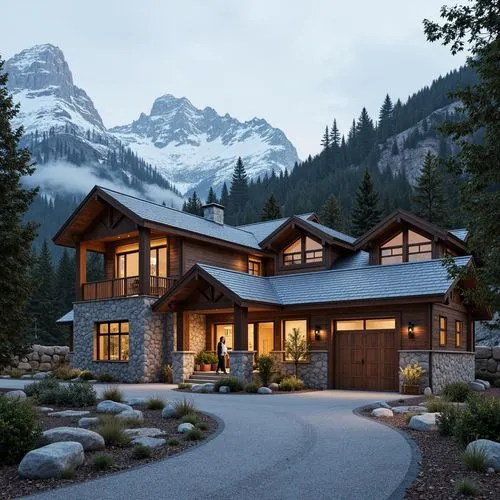Ski Center Regionalism Style Design Ideas