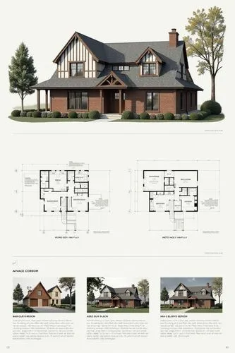 A professional architectural presentation board with a Pure background and a clean, minimalist design layout. The board includes:

Top Section: On the top left, a photorealistic render of a contempora