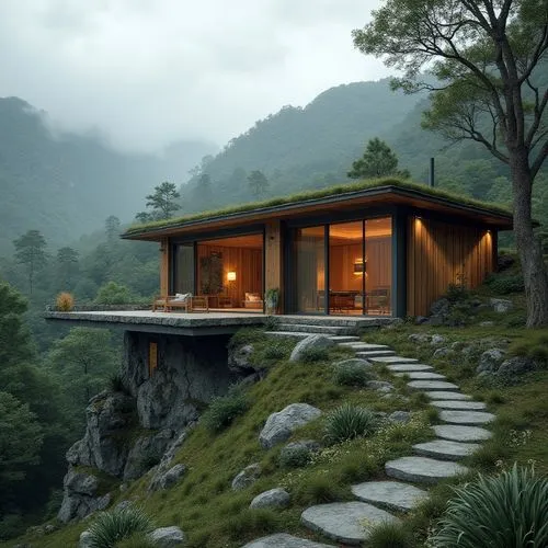 Lakefront Penthouse Sustainable Architecture Design Ideas