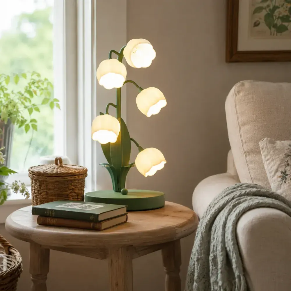 Bellvane Flower Table Lamp