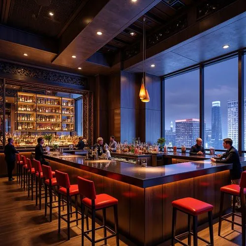 Streamline Moderne Nightclub Interior Design Ideas