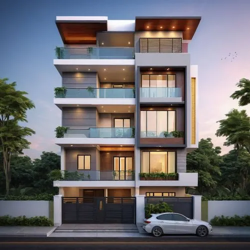 3 story indian duplex house ,modern house,condominia,residential house,residencial,lodha,trivandrum,3d rendering,amrapali,modern architecture,fresnaye,leedon,residential tower,puram,residential buildi