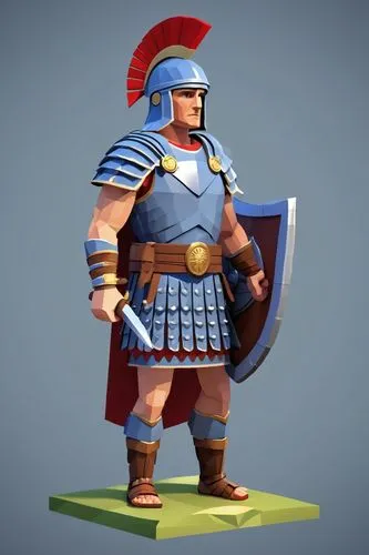 Low Poly,roman soldier,seleucid,hoplite,barbarian,centurion,barbarigo,hoplites,parthian,the roman centurion,praetorian,rhodian,cataphract,caesarion,gladiator,legionary,thracians,pyrrhus,gauls,hakan,sa