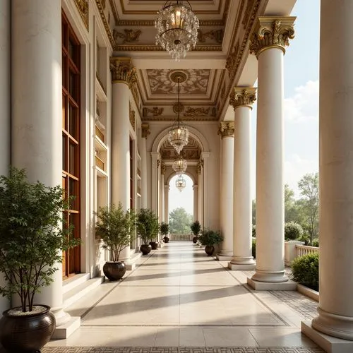 Neoclassicism Style Building Design Ideas