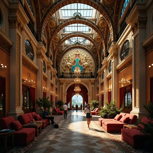 Baroque Style Cultural Center Architecture Design Ideas