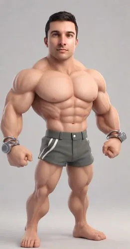 Toy bodybuilder ,muscle man,body building,bodybuilder,body-building,3d figure,strongman,vax figure,3d man,steel man,actionfigure,3d model,action figure,bodybuilding,fitness model,mini e,zuccotto,dan,m