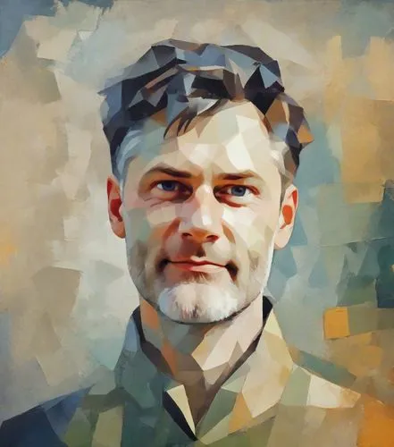 male portrait in oil paints in the style of expressionism by Amedeo Modigliani, flat with small gradients and light volume, oil, impasto painting with elements of abstraction. Stylized and simplified 