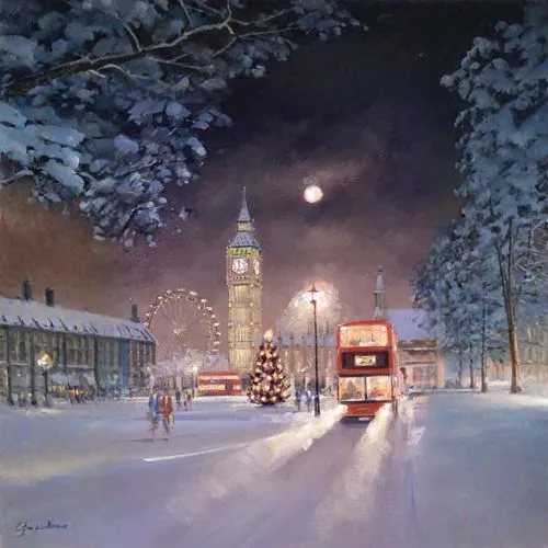 christmas landscape,snow scene,night scene,christmas scene,london,winter service,city of london,christmas snow,wintry,night snow,russian winter,winter village,winter landscape,park lane,london undergr