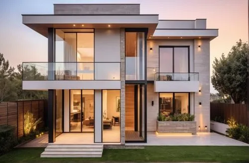 modern style banglow ,a modern home that is situated in the countryside,modern house,modern architecture,cubic house,cube house,modern style,contemporary,beautiful home,two story house,house shape,fra