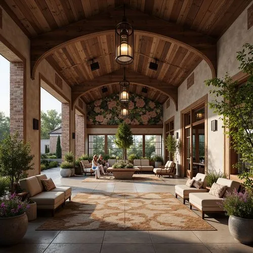Community Romanticism Style Architecture Design Ideas