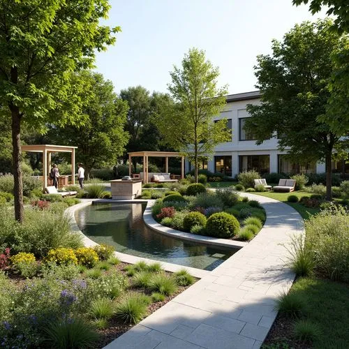 Postmodernism Style Healthcare Center Architecture Design Ideas