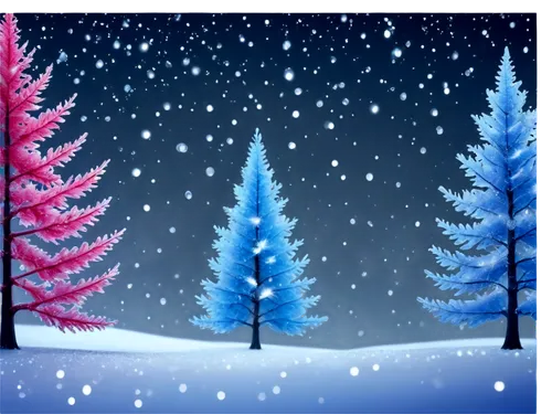 Winter wonderland, Christmas scene, high-resolution, festive atmosphere, snowflakes gently falling, sparkling ice crystals, vibrant colors, 4K quality, realistic textures, detailed ornaments, decorate