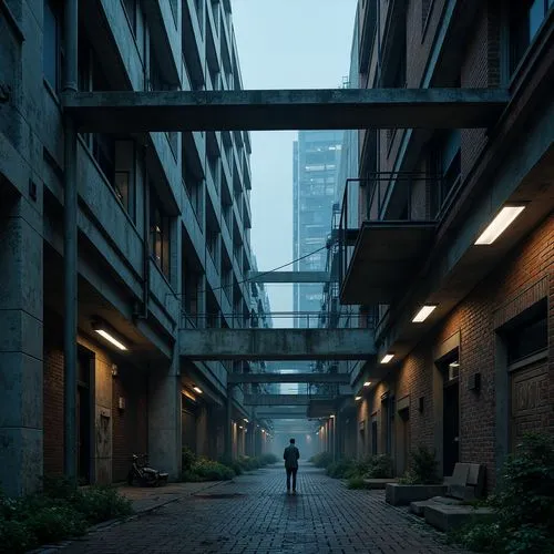 Market Brutalism Style Building Interior Design Ideas