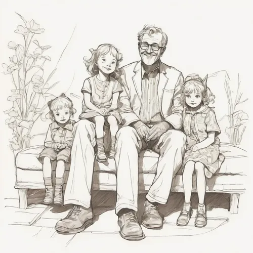 Create a funny anecdote highlighting your dad's amazing qualities.,grandchildren,birch family,pine family,poppy family,grandparents,herring family,grandpa,mulberry family,grandfather,iris family,mothe