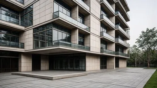 glass facade,appartment building,residences,residential tower,block of flats,residential building,concrete slabs,facade panels,block balcony,glass facades,condominium,new housing development,hoboken c
