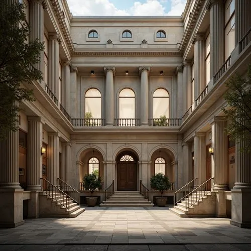 Neoclassicism Style Building Design Ideas