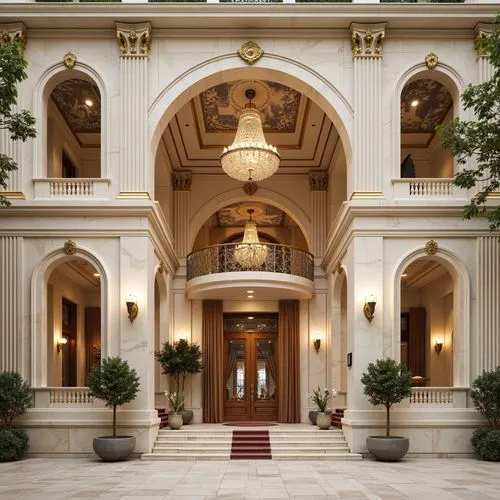 Art Nouveau Style Concert House Design Ideas