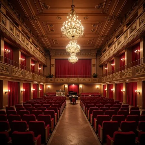 Theater Eclecticism Style Park Building Architecture Design Ideas