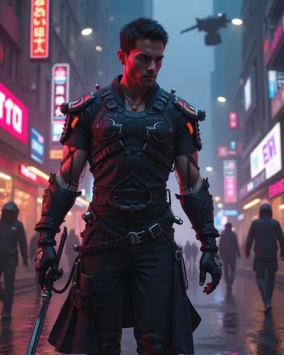 He is the Rai, the warrior
The way of peace, a way of life
He is the son his Father raised
Rai must teach you Father's lies

He is the Rai, the rising son
The blade of Father’s fears
He is the edge, t