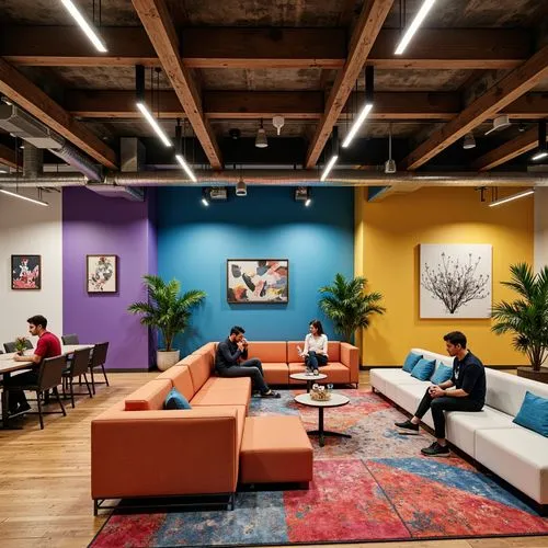 Southwestern Style Student Hall Building Design Ideas