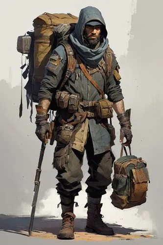  Game character design, full body,volksgrenadier,spetsnaz,militiaman,postapocalyptic,mercenary,the wanderer,runemaster,paleobotanist,pararescuemen,butakov,berzerker,tutakov,panzergrenadier,quartermast