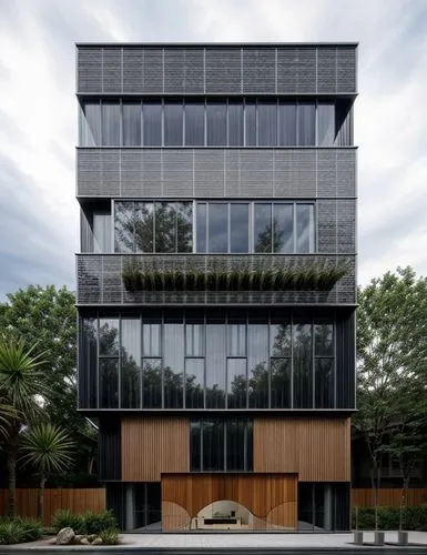 glass facade,modern architecture,cubic house,timber house,modern house,metal cladding,residential,cube house,residential house,dunes house,contemporary,archidaily,facade panels,frame house,garden desi
