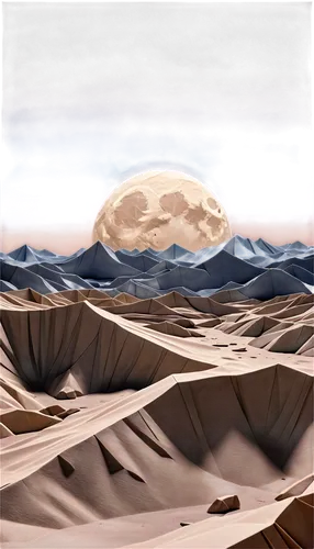 Full Moon, lunar surface, craters, mountains, gentle gradient lighting, soft shadows, detailed texture, celestial body, space, 3/4 composition, wide-angle lens, cinematic atmosphere, dreamy tone.,an i