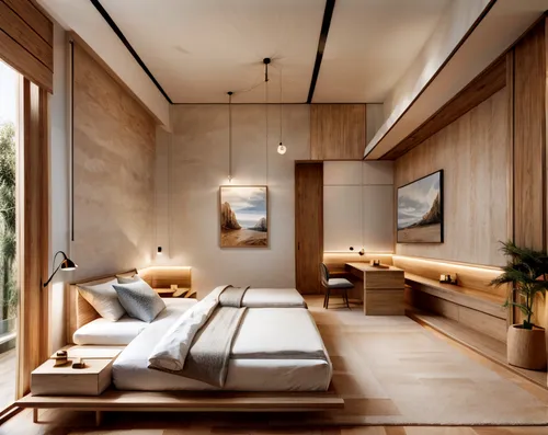 hotel room, minimalist style, geometric, natural materials,cozy,luxury bathroom,modern room,interior modern design,japanese-style room,luxury home interior,livingroom,modern decor,great room,bamboo cu