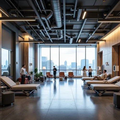 High-tech Style Rehabilitation Center Architectural Design Ideas
