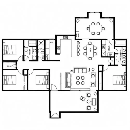 the floor plan of a three bedroom apartment,floorplan home,house floorplan,floorplans,floorplan,floor plan,house drawing