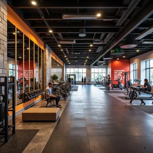 Fitness Club Organic Architecture Design Ideas