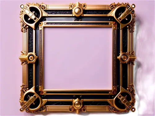 Picture frame, ornate gold border, rectangular shape, glass protection, white matte background, 3D-like depth effect, soft focus, warm color tone, close-up shot, shallow depth of field, cinematic ligh