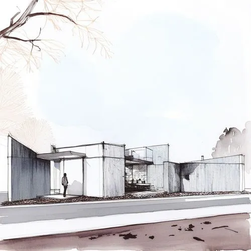 ECP_AP01-Building Sketch...,cantilevers,redevelopment,renders,forecourts,white buildings,carports,house drawing,warehouses,reconstruction,school design,render,prefabricated,cantilevered,store fronts,c