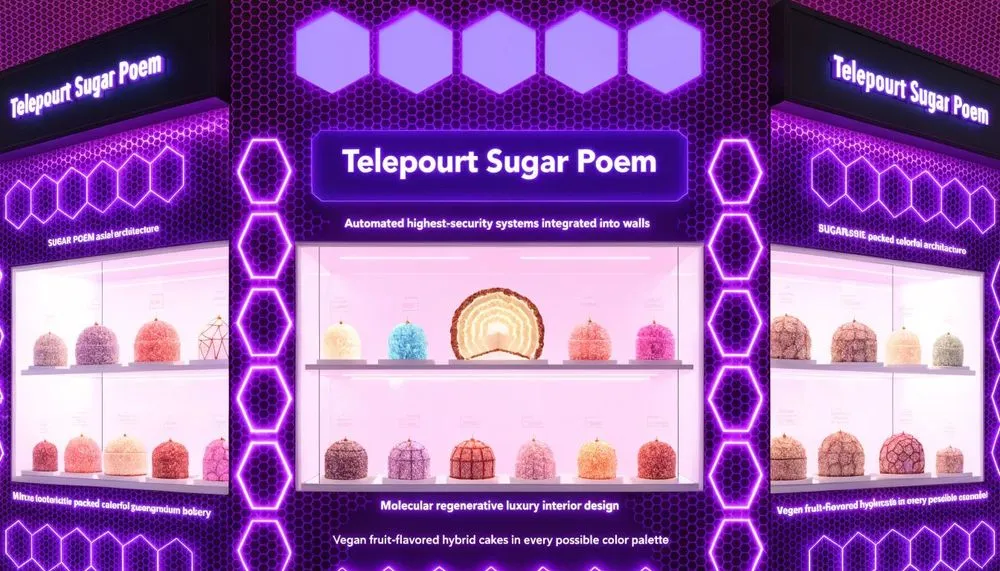 SUGAR POEM CAKES
