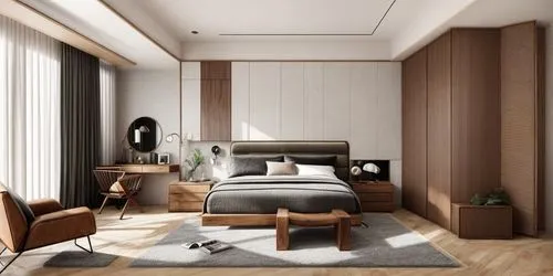 modern room,bedroom,room divider,japanese-style room,3d rendering,guest room,apartment,interior modern design,render,sleeping room,an apartment,danish room,shared apartment,modern decor,guestroom,cont