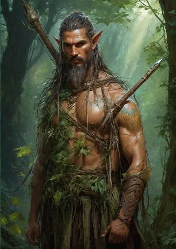 beorn,barbarian,khal,pellucidar,gotrek,tarzan,wiglaf,frontiersman,male elf,forest man,gisulf,cernunnos,hyborian,momoa,magnon,dujarric,rhodian,tribesman,male character,stoick,Conceptual Art,Fantasy,Fan