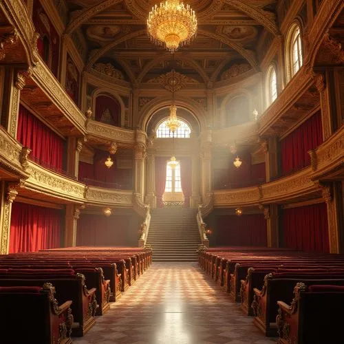 Baroque Style Opera House Design Ideas