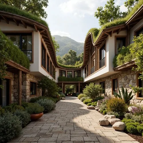 Campus Organic Architecture Design Ideas