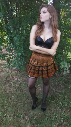 skin, middrift, ,ballerina in the woods,fawn,faun,faerie,pinup girl,pin-up girl,doe,bambi,pin-up model,fae,wood elf,oktoberfest,pin up girl,in the forest,halloween witch,pin-up,buffalo plaid antlers,t