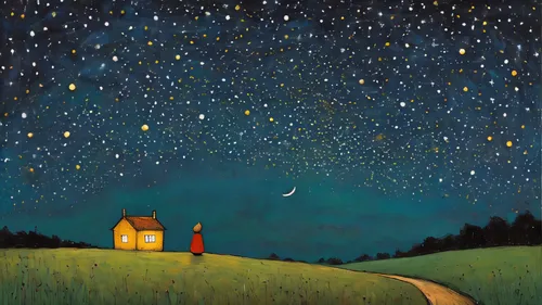 girl watching the starry sky,night scene,astronomer,starry night,night stars,starry sky,carol colman,stargazing,carol m highsmith,the stars,the night sky,the moon and the stars,falling stars,falling s