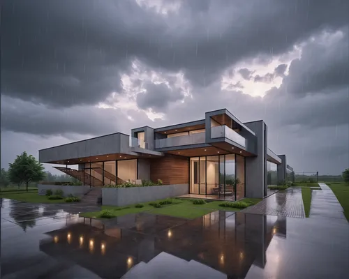 modern house,modern architecture,cube house,cubic house,timber house,dunes house,house with lake,house by the water,contemporary,mid century house,wooden house,luxury home,futuristic architecture,fram