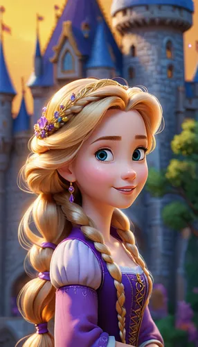 RAPUNZEL, DISNEY,rapunzel,princess anna,princess sofia,tangled,elsa,cinderella,fairy tale character,disney character,tiana,princess' earring,agnes,princess,disney,cute cartoon character,disneyland par