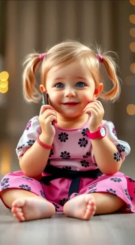 little girl in pink dress,female doll,cute baby,cloth doll,handmade doll,little girl twirling,doll dress,doll figure,girl doll,dress doll,doll's facial features,cute cartoon character,clay doll,little