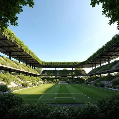 Soccer Stadium Green Architecture Design Ideas
