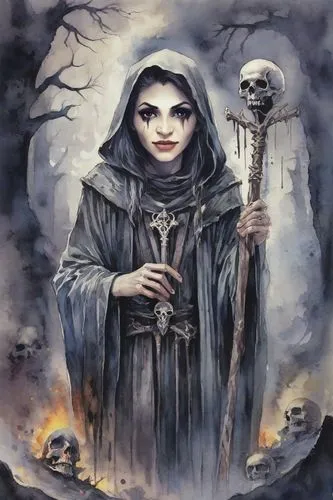gothic portrait,gothic woman,grim reaper,sorceress,dance of death,priestess,the witch,maiden,evil woman,nun,angel of death,the nun,goth woman,grimm reaper,death god,la catrina,death's-head,vampira,pri