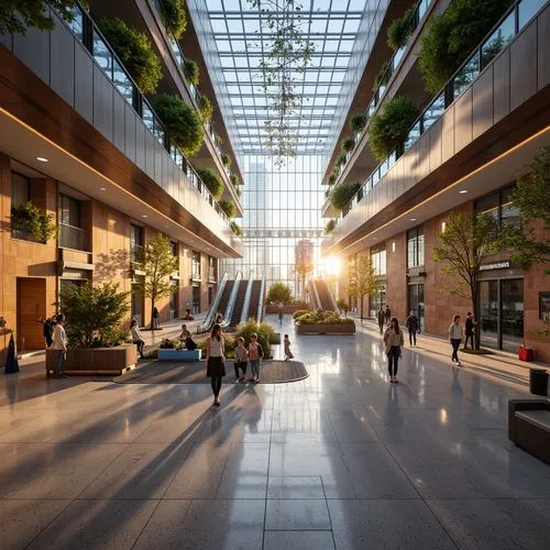 Futurism Style Shopping Centers Architecture Design Ideas