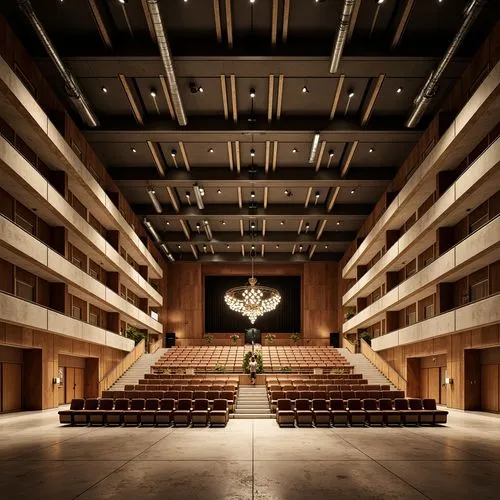 Auditorium Classicism Style Design Ideas