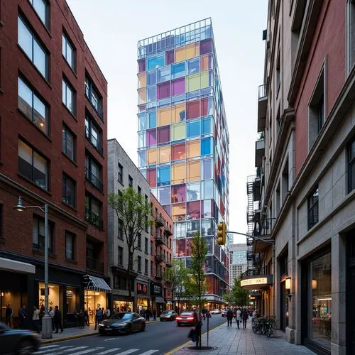 Constructivism Style Healthcare Center Building Design Ideas