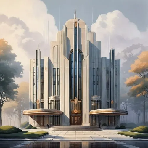 Architectural Illustration,art deco,futuristic architecture,temple fade,metropolis,the skyscraper,skyscraper,stalin skyscraper,citadel,capitol,fantasy city,kirrarchitecture,atlantis,temples,skyscraper